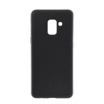 Husa PU+TPU cu protectie camera iPhone 14 Pro Max neagra foto