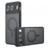 Husa MagSafe pentru OnePlus Nord 4, Techsuit, PureFrost, Neagra