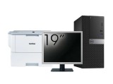 Pachet Calculator Second Hand DELL OptiPlex 5040 Tower, Intel Core i7-6700 3.40GHz, 8GB DDR3, 240GB SSD + Monitor 19&amp;quot; + Imprimanta Brother HL-L63