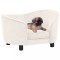 Gossi canapea pentru caini, crem, 69x49x40 cm, plus