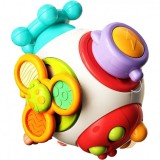 Busy Puzzle Jucărie Cub Interactiv 6 &icirc;n 1