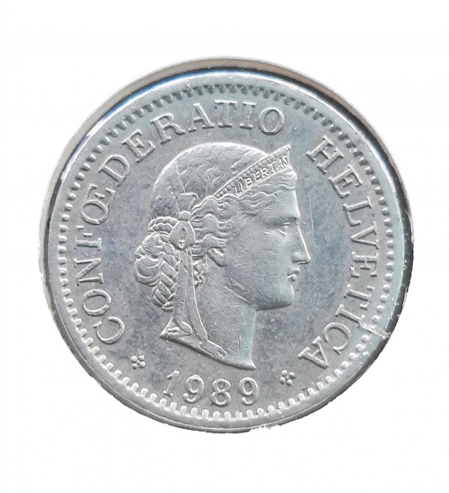 10 Rappen 1989, Elvetia - G 4523