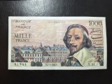 FRANTA 1000 FRANCI 1954 SUPERBĂ