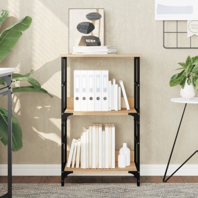 vidaXL Bibliotecă, stejar sonoma, 50x33x82 cm, lemn prelucrat 835265 foto