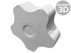 Buton de Reglare 50mm M10 25mm H32mm