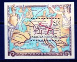 UNGARIA 1993, Drumurile Europei &icirc;n antichitate, serie neuzată, MNH