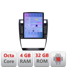 Navigatie Audi A6 G-102 ecran tip TESLA 9.7&quot; cu Android Radio Bluetooth Internet GPS WIFI 4+32GB DSP 4G Octa Core CarStore Technology
