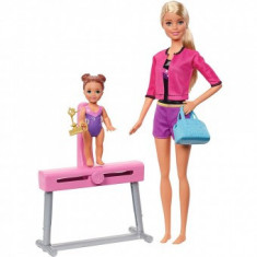 Set Barbie Pentru Fetite by Mattel I can be Sport 2 papusi cu accesorii foto