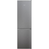 Combina frigorifica Hotpoint HAFC9 TI32SX, 367 l, Clasa E, Raft sticle, Total No Frost, H 202.7 cm, Inox