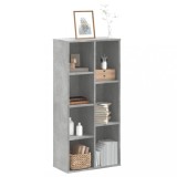 VidaXL Bibliotecă, gri beton, 50x25x105 cm, lemn compozit 852792