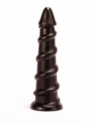 Dop Anal XXL, Negru, 30 cm foto
