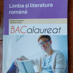 LIMBA SI LITERATURA ROMANA BACALAUREAT 140 DE TESTE GEORGESCU , IONESCU