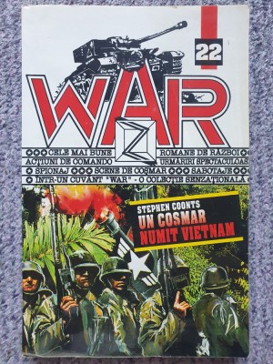 UN COSMAR NUMIT VIETNAM - STEHPEN COONTS, 1995, 300 pag, stare f buna foto