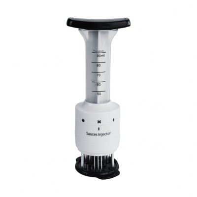 Aparat manual de fragezit carnea cu injector pentru sos foto