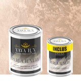 Vopsea Decorativă Perla Luxury Roz Prafuit| Pachet 3L (2L + 1L) cu fulgi perlați-Toro Decor