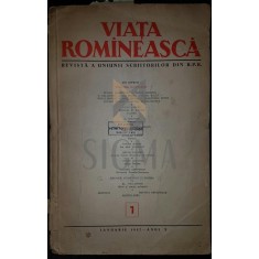 VIATA ROMANEASCA, ianuarie 1957