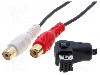 Cablu adaptor AUX, RCA, compatibil cu Pioneer, T140736