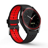 Ceas SmartWatch TarTek&trade; V9 - Black &amp;amp; Red Edition