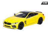 Model 1:38, Kinsmart, Bmw M8 Competition Coupe, Galben A11751ZT, Carmotion