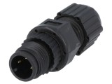 Mufă M12 3 PIN tată CANopen IP68