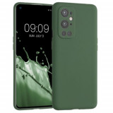 Husa pentru OnePlus 9 Pro, Silicon, Verde, 54427.80