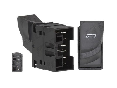 Buton , comutator macara usa Fiat Ducato (244), 04.2002-09.2006, Citroen Jumper (244), 01.2002-08.2006; Peugeot Boxer (244), 04.2002-08.2006, 1 buton foto