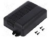 Carcasa ABS, 80mmx114mmx32mm, MASZCZYK - KM-31NO BK