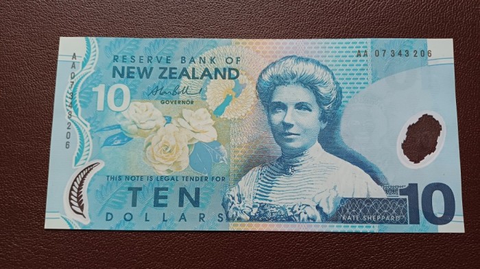 Noua Zeelanda 10 Dolari 2005 Polimer