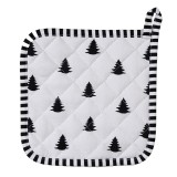 Cumpara ieftin Set 2 servete termice Craciun bumbac 20x20 cm
