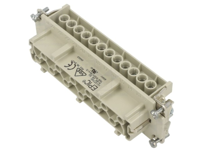 Conector mamă H-BE 24 16A