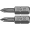 YATO Set 2 biti cruce PH0, prindere hexagonala 1/4&amp;quot;, lungime 25 mm