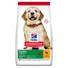 Hill&amp;amp;#039;s Science Plan Canine Puppy Large Breed Chicken 2,5 kg foto