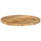 vidaXL Blat de masă rotund, &Oslash; 40x2,5 cm, lemn masiv de mango brut 370058