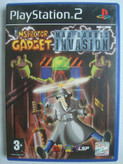 Inspector Gadget: Mad Robots invasion, PS 2, original, alte sute de titluri foto