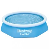 Bestway P&acirc;nză de sol pentru piscină Flowclear, 274x274 cm