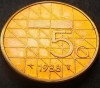 Moneda 5 GULDENI - OLANDA, anul 1988 * cod 1817, Europa