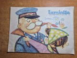revista pentru copii - luminita - februarie 1965 - poezii , cantece,jocuri ,benzi desenate,divertisment