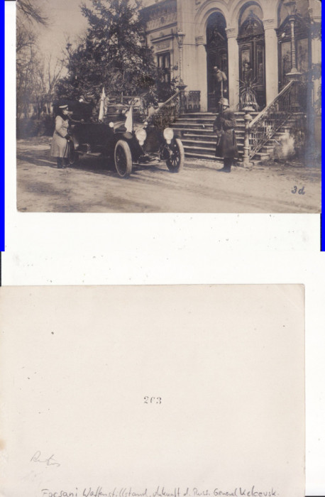 Focsani-Casa Apostoleanu-armistitiu, general rus Kelcevski- militara, WWI,WK1