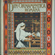 Din Ornamentica romana - Album de broderii si tesaturi romanesti D. Comsa, 1976