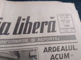 Cumpara ieftin ZIARUL ROMANIA LIBERA NR 184 3 AUGUST 19901