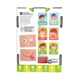 Puzzle educativ - Carti emotii si actiuni in limba romana | Headu