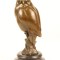 Bufnita- statueta din bronz pe un soclu din marmura KF-57