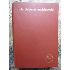 MIC DICTIONAR ENCICLOPEDIC AUTOGRAFE