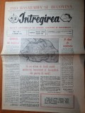 ziarul intregirea 14 ianuarie 1991 - anul 1,nr.1-prima aparitie,ion antonescu