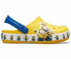 Saboti Crocs Fun Lab Minions Multi Clog Galben - Yellow foto