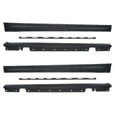 Set 2 buc. ornament prag BMW Seria 3 (E90/E91), 11.2004-06.2012, partea stanga, type M-Tech; de vopsit (nu este grunduit); plastic; TUNING,