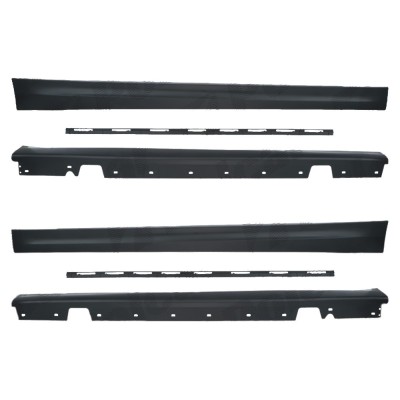 Set 2 buc. ornament prag BMW Seria 3 (E90/E91), 11.2004-06.2012, partea stanga, type M-Tech; de vopsit (nu este grunduit); plastic; TUNING, foto