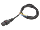 Cablu Alimentare IEC C13 1m Negru 10A cu Blocare
