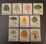 San Marino MNH 1979 - copaci fauna natura