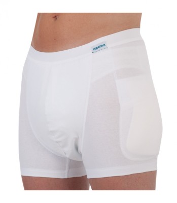 Chilot protectie sold, Impermeabil, Culoare Alb, Mar M foto